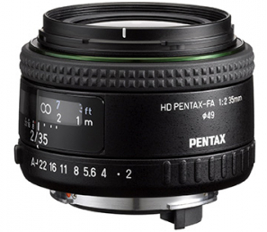 PENTAX 35MM F/2 AL FA HD